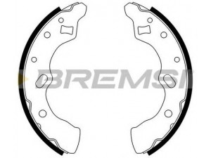 BREMSI GF0790 stabdžių trinkelių komplektas 
 Techninės priežiūros dalys -> Papildomas remontas
226387, D0Y12638Z, D10126310, D10126310A