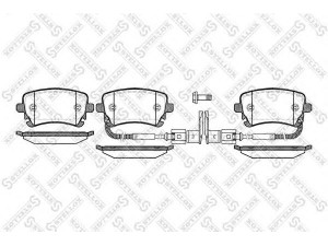 STELLOX 908 002L-SX stabdžių trinkelių rinkinys, diskinis stabdys 
 Techninės priežiūros dalys -> Papildomas remontas
3D0698451, 3D0698451 A, 3D0698451A