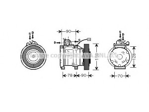 AVA QUALITY COOLING HDK181 kompresorius, oro kondicionierius 
 Oro kondicionavimas -> Kompresorius/dalys
38810P3G003