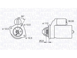MAGNETI MARELLI 063216741010 starteris 
 Elektros įranga -> Starterio sistema -> Starteris
1516760R, 42498212, 4706008, 4716026