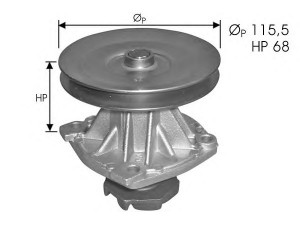 PROTECHNIC PRW0638 vandens siurblys 
 Aušinimo sistema -> Vandens siurblys/tarpiklis -> Vandens siurblys
4194951, 4243593, 4297101, 4329406