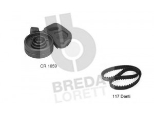 BREDA  LORETT KCD0276 paskirstymo diržo komplektas 
 Techninės priežiūros dalys -> Papildomas remontas
4349198, 4427068