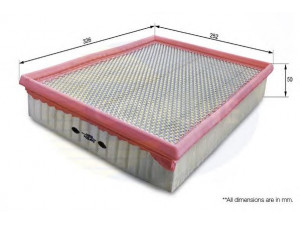 COMLINE EAF504 oro filtras 
 Techninės priežiūros dalys -> Techninės priežiūros intervalai
55183307, 73502069, 5834070, 5834071