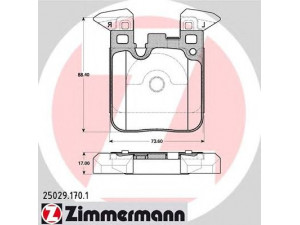 ZIMMERMANN 25029.170.1 stabdžių trinkelių rinkinys, diskinis stabdys 
 Techninės priežiūros dalys -> Papildomas remontas
3421 6 855 474