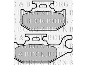 BORG & BECK BBP2343 stabdžių trinkelių rinkinys, diskinis stabdys 
 Techninės priežiūros dalys -> Papildomas remontas
41 06 071 03R, 410607103R, 410607828R