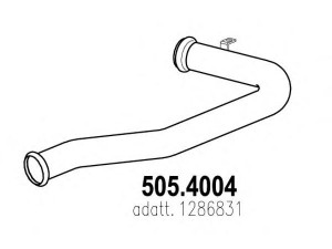 ASSO 505.4004 lanksti žarna, išmetimo sistema
1286831