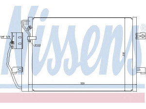 NISSENS 94373 kondensatorius, oro kondicionierius 
 Oro kondicionavimas -> Kondensatorius
168 500 03 54, 168 500 04 54, 168 500 06 54