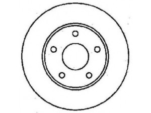 JURID 561451J stabdžių diskas 
 Dviratė transporto priemonės -> Stabdžių sistema -> Stabdžių diskai / priedai
1630012, 1652547, 5022669, 5022949