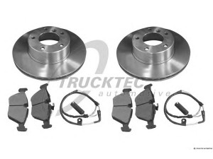 TRUCKTEC AUTOMOTIVE 08.35.120 stabdžių rinkinys, diskiniai stabdžiai
34 11 6 767 061 cpl.