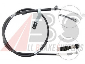 A.B.S. K15348 trosas, stovėjimo stabdys 
 Stabdžių sistema -> Valdymo svirtys/trosai
46420-20460
