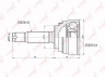 LYNXauto CO-5511 jungčių komplektas, kardaninis velenas
MB896213, MB896214