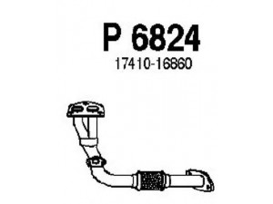 FENNO P6824 išleidimo kolektorius 
 Išmetimo sistema -> Išmetimo vamzdžiai
BM70156, 17410-16860