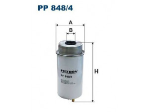 FILTRON PP848/4 kuro filtras 
 Filtrai -> Kuro filtras
1685852, 3C119176BB, 3C119176BC