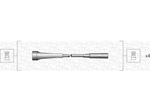 MAGNETI MARELLI 941318111266 uždegimo laido komplektas 
 Kibirkšties / kaitinamasis uždegimas -> Uždegimo laidai/jungtys