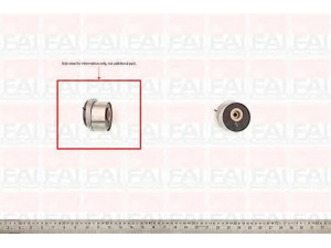 FAI AutoParts T1162 įtempiklio skriemulys, paskirstymo diržas 
 Techninės priežiūros dalys -> Papildomas remontas
55555653, 55560082, 55562217, 55562218