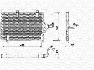 MAGNETI MARELLI 350203102000 kondensatorius, oro kondicionierius 
 Oro kondicionavimas -> Kondensatorius
60810250, 60811595, 7773819, 7773820