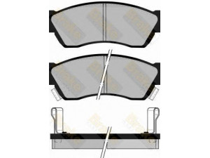 Brake ENGINEERING PA576 stabdžių trinkelių rinkinys, diskinis stabdys 
 Techninės priežiūros dalys -> Papildomas remontas
5520061880, 5510160B80000, 5510172F00000