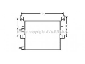 AVA QUALITY COOLING RE5054 kondensatorius, oro kondicionierius 
 Oro kondicionavimas -> Kondensatorius
5001875436, 5010514735, 5010619517