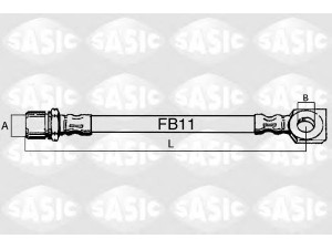 SASIC SBH6360 stabdžių žarnelė