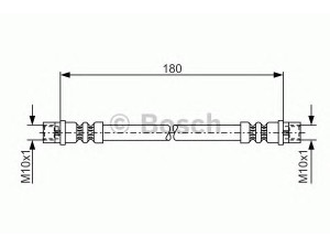 BOSCH 1 987 476 018 stabdžių žarnelė 
 Stabdžių sistema -> Stabdžių žarnelės
8A0 611 775, 4E0 611 775 F, 8D0 611 775 E