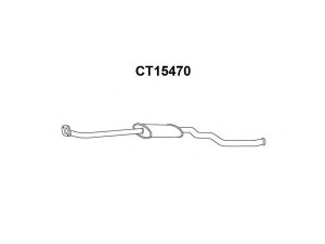 VENEPORTE CT15470 priekinis duslintuvas
1717K4, 1717P7