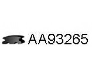 VENEPORTE AA93265 guminė juosta, išmetimo sistema
856518, 9281815, 856518, 9281815