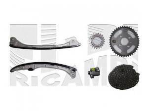 CALIBER KCC180 pavaros grandinės komplektas 
 Variklis -> Variklio uždegimo laiko reguliavimo kontrolė -> Sinchronizavimo grandinė/įtempiklis/kreiptuvas -> Pavaros grandinės komplektas