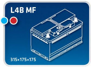 IPSA TM85P starterio akumuliatorius 
 Elektros įranga -> Akumuliatorius
50501113, 000 915 105 AG, 4F0915105B