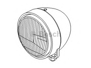BOSCH 0 301 304 100 priekinis žibintas
322 295 7 R91, 860 08102 79, 43741831