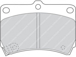 FERODO FDB715 stabdžių trinkelių rinkinys, diskinis stabdys 
 Techninės priežiūros dalys -> Papildomas remontas
B4Y3323ZA, B4Y63323A, B4Y63323Z