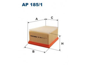 FILTRON AP185/1 oro filtras 
 Techninės priežiūros dalys -> Techninės priežiūros intervalai
1654600QAA, 1654600QAU, 4408341