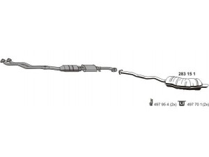 ERNST 020084 išmetimo sistema 
 Išmetimo sistema -> Išmetimo sistema, visa