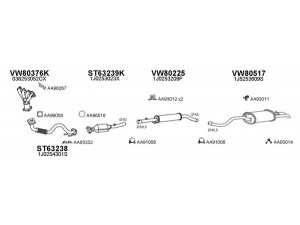 VENEPORTE 630132 išmetimo sistema 
 Išmetimo sistema -> Išmetimo sistema, visa