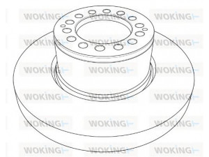 WOKING NSA1205.10 stabdžių diskas 
 Stabdžių sistema -> Diskinis stabdys -> Stabdžių diskas
3095672, 68323232