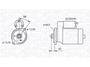 MAGNETI MARELLI 063521240260 starteris 
 Elektros įranga -> Starterio sistema -> Starteris
085911023M, 085911023MX
