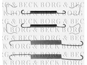 BORG & BECK BBK6117 priedų komplektas, diskinių stabdžių trinkelės 
 Stabdžių sistema -> Diskinis stabdys -> Stabdžių dalys/priedai