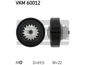 SKF VKM 60012 įtempiklio skriemulys, V formos rumbuotas diržas 
 Diržinė pavara -> V formos rumbuotas diržas/komplektas -> Įtempiklio skriemulys
96416331