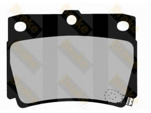 Brake ENGINEERING PA1370 stabdžių trinkelių rinkinys, diskinis stabdys 
 Techninės priežiūros dalys -> Papildomas remontas
4605A783, MN102626, MR307247, MR307249