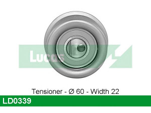 LUCAS ENGINE DRIVE LD0339 įtempiklio skriemulys, paskirstymo diržas
13070-01M00