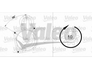 VALEO 436049 starteris 
 Elektros įranga -> Starterio sistema -> Starteris
46231601, 5997309, 7580192, 77323430