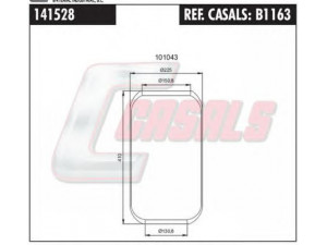 CASALS B1163 dėklas, pneumatinė pakaba 
 Pakaba -> Pneumatinė pakaba
3027272