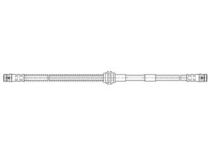 CEF 512599 stabdžių žarnelė 
 Stabdžių sistema -> Stabdžių žarnelės
7L0611701C, 95535513910, 95535513913