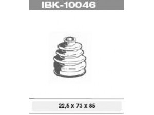 IPS Parts IBK-10046 gofruotoji membrana, kardaninis velenas 
 Ratų pavara -> Gofruotoji membrana