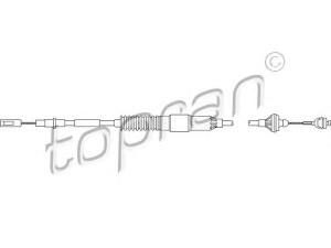 TOPRAN 103 534 sankabos trosas 
 Dviratė transporto priemonės -> Kabeliai ir tachometro velenaai -> Sankabos trosas
357 721 335, 357 721 335E