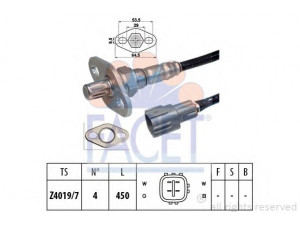 FACET 10.7372 lambda jutiklis 
 Variklis -> Variklio elektra
89465-17100, 89465-19515, 89465-20390