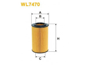 WIX FILTERS WL7470 alyvos filtras 
 Techninės priežiūros dalys -> Techninės priežiūros intervalai
68091826AA, 68091827AA, K68091826AA