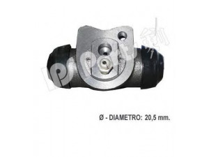 IPS Parts ICR-4W03 rato stabdžių cilindras 
 Stabdžių sistema -> Ratų cilindrai
96312155, 96312155