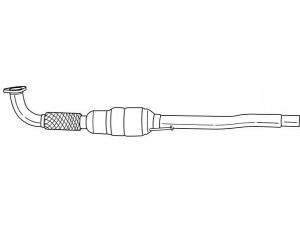 AKS DASIS SG65311 katalizatoriaus keitiklis