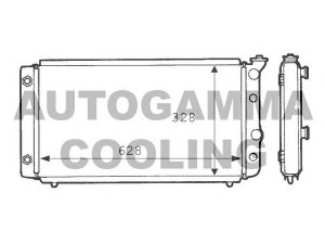 AUTOGAMMA 100844 radiatorius, variklio aušinimas
7700759066