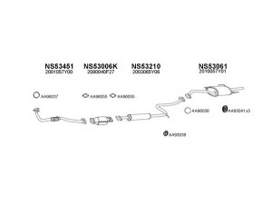 VENEPORTE 530152 išmetimo sistema 
 Išmetimo sistema -> Išmetimo sistema, visa